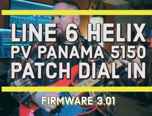 Line 6 Helix PV Panama 5150 Patch Build Firmware 3.01